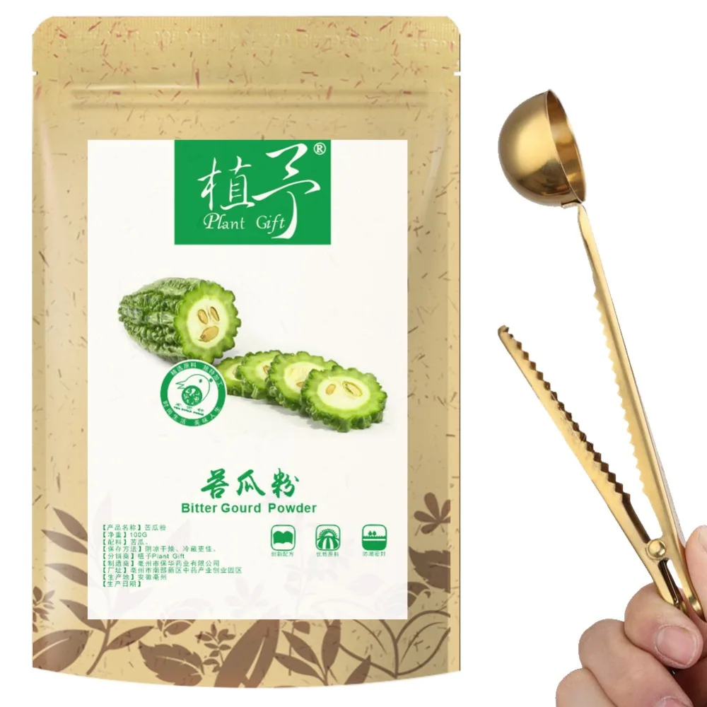 

100% Pure Natural Plant Bitter Gourd Powder, Face Film Materials, Meal Powder, Anti-aging, Wrinkle Reduction, Acne 100g