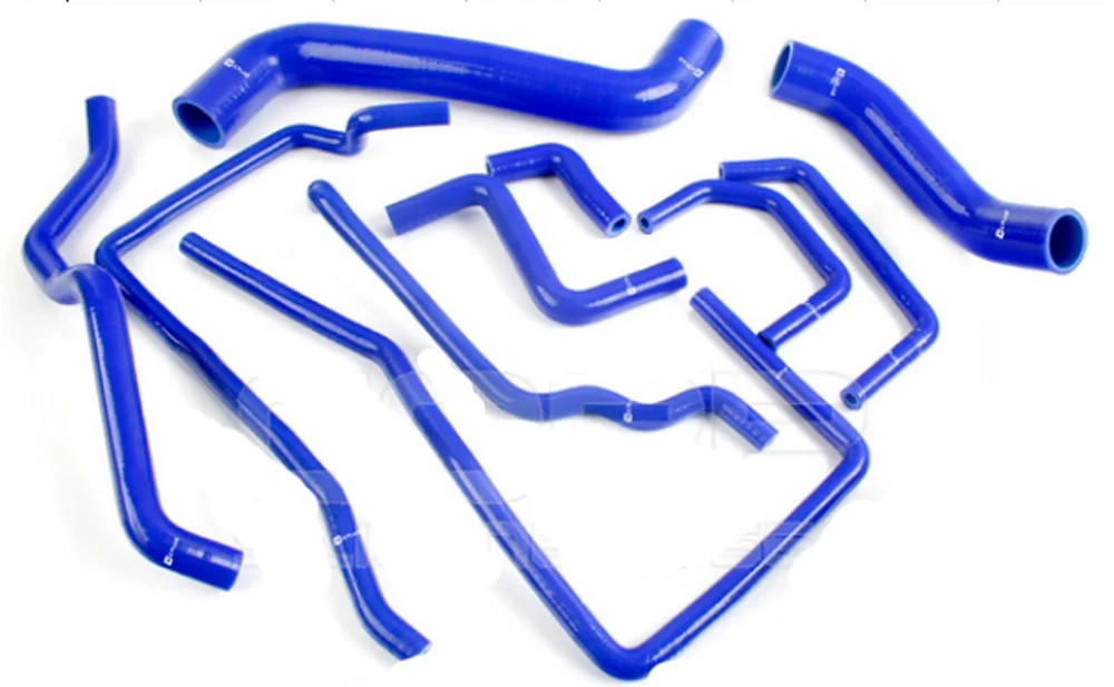 Комплект силиконовых шлангов радиатора для SUBARU IMPREZA WRX/STi GDA/GDB EJ207 00-07 (11 шт.)