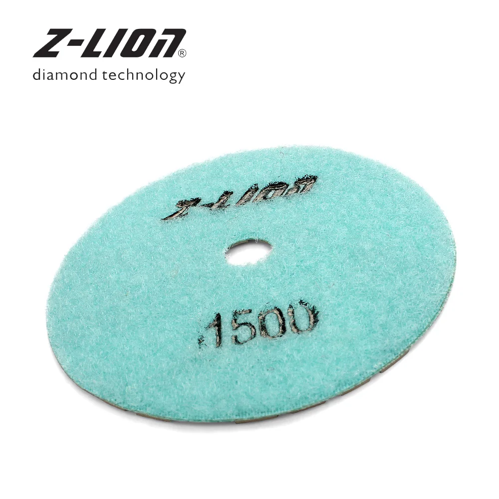Z-LEAP 7 шт./компл. Сухие алмазные Гибкие Полировальные колодки 96 мм высокого