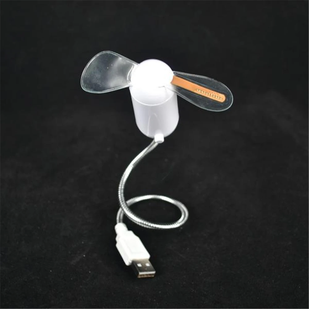 Kebidu DIY гаджет Гибкая мини USB светодиодный светильник вентилятор Программируемый
