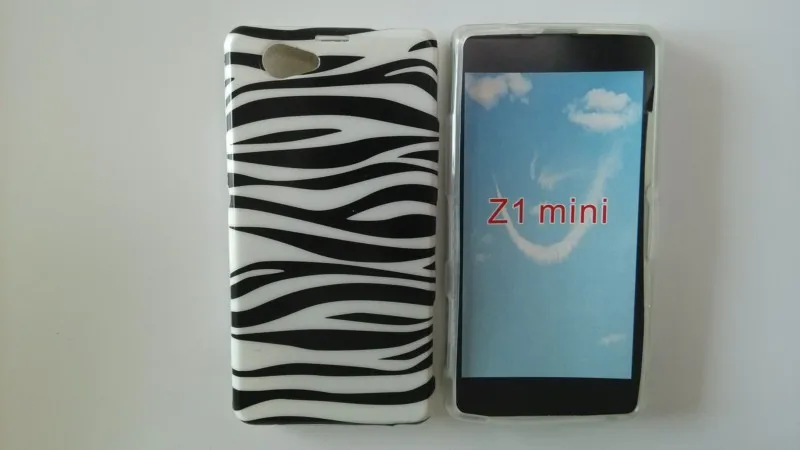 Для sony Xperia Z1 компактная обувь в стиле ретро леопардовой черно белой расцветке с