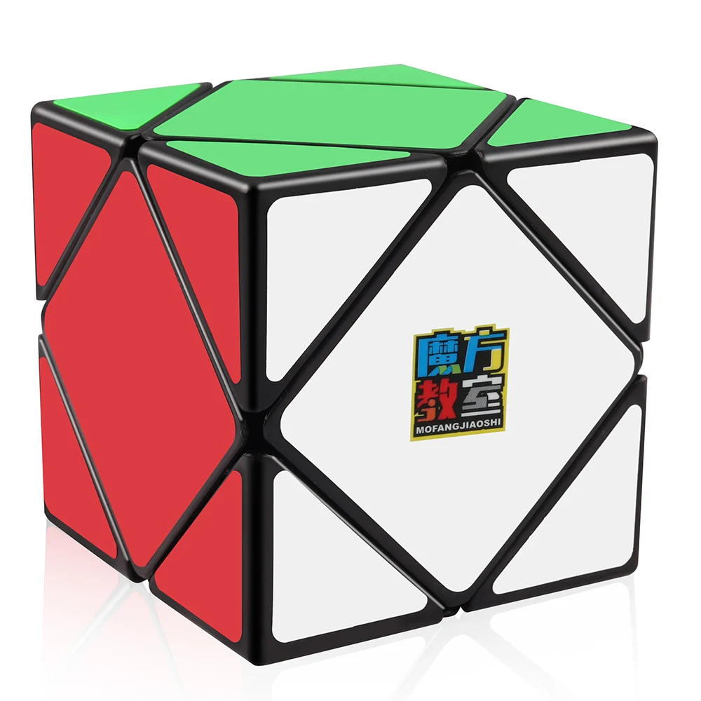 D FantiX Moyu Mofang Jiaoshi Skew Cube головоломка для классной комнаты speed Cube|Головоломки| |