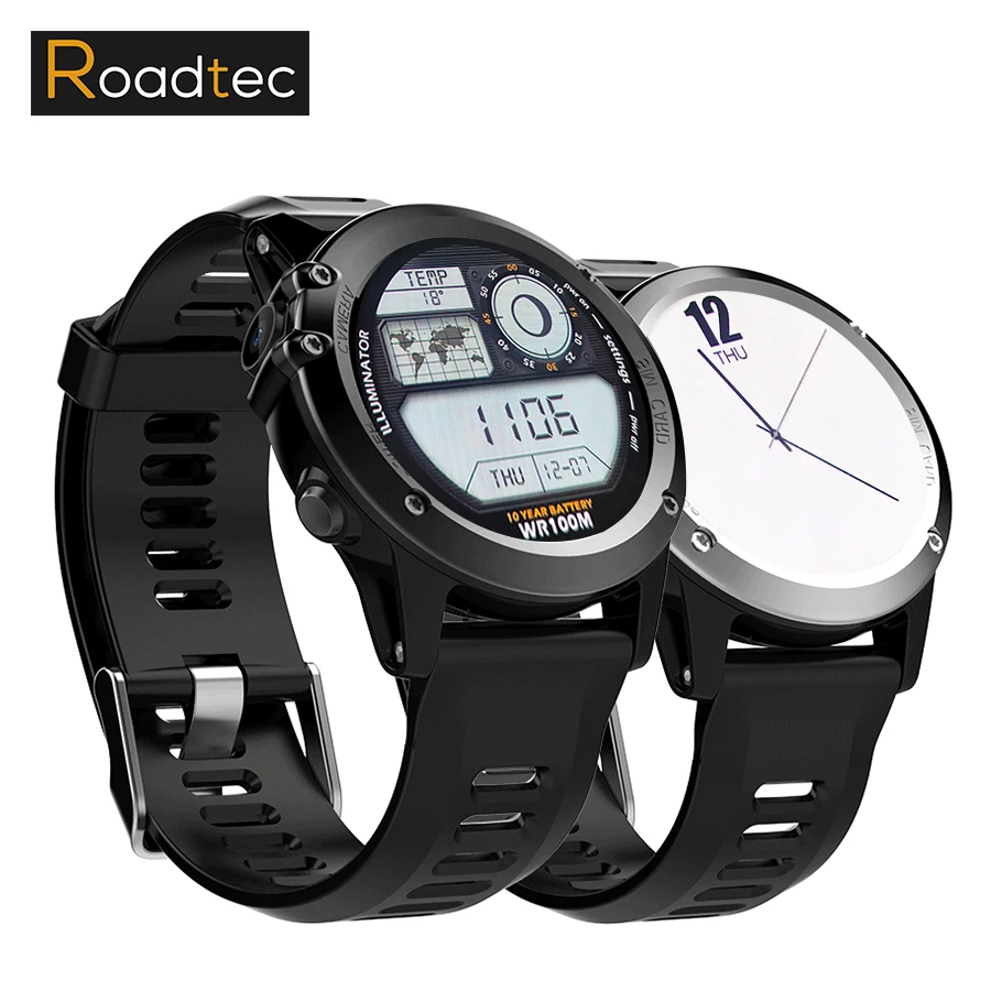 Roadtec IP68 Смарт часы swimproof с Камера GPS трекер SmartWatch ОС Android Поддержка 3G Wi Fi альтиметр