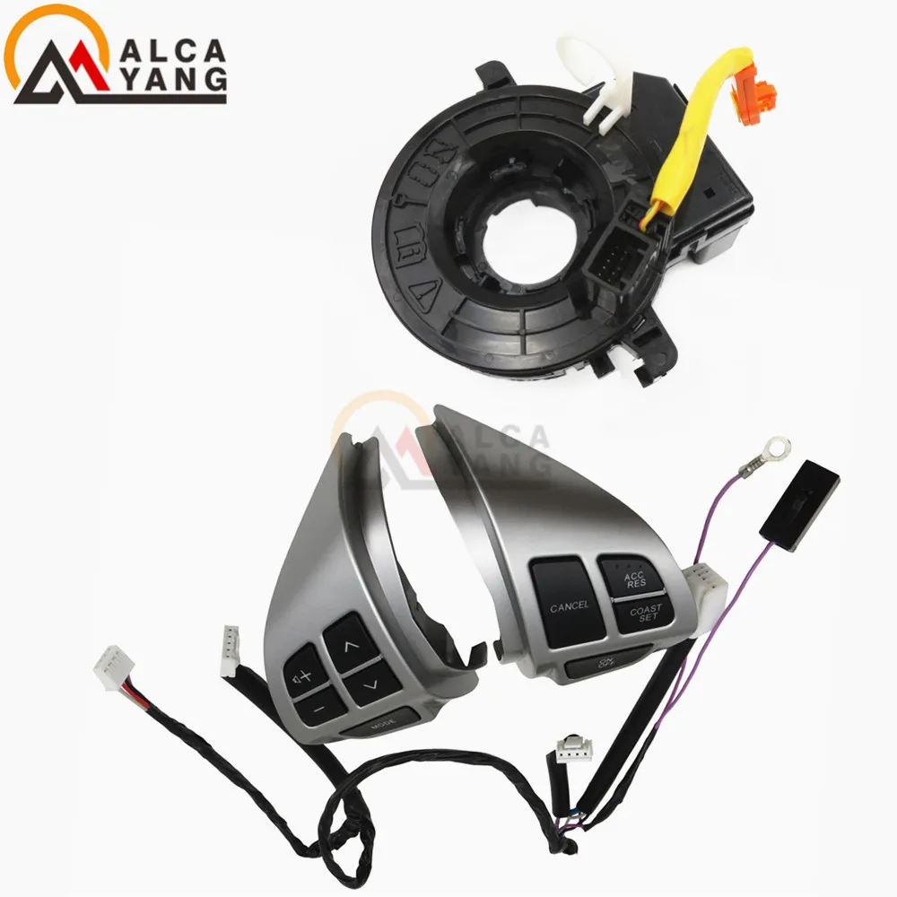 1Set Silver Черный/серебристый Руль аудио кнопка управления для Mitsubishi ASX 2007-2012 Outlander автомобиль-Стайлинг - Цвет: 1Set Silver