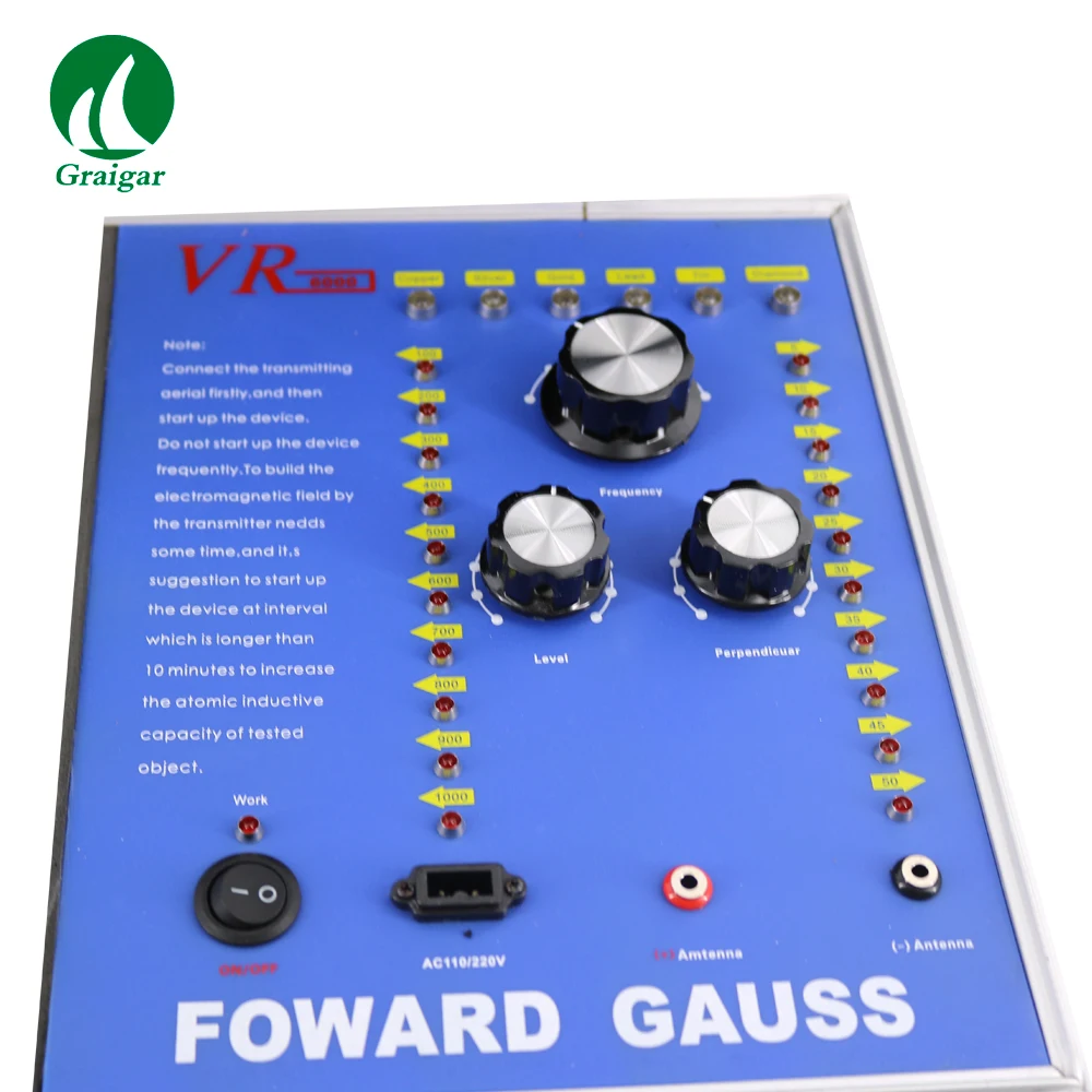 Высокоточный дальний подземный детектор алмазов металла VR6000 диапазон