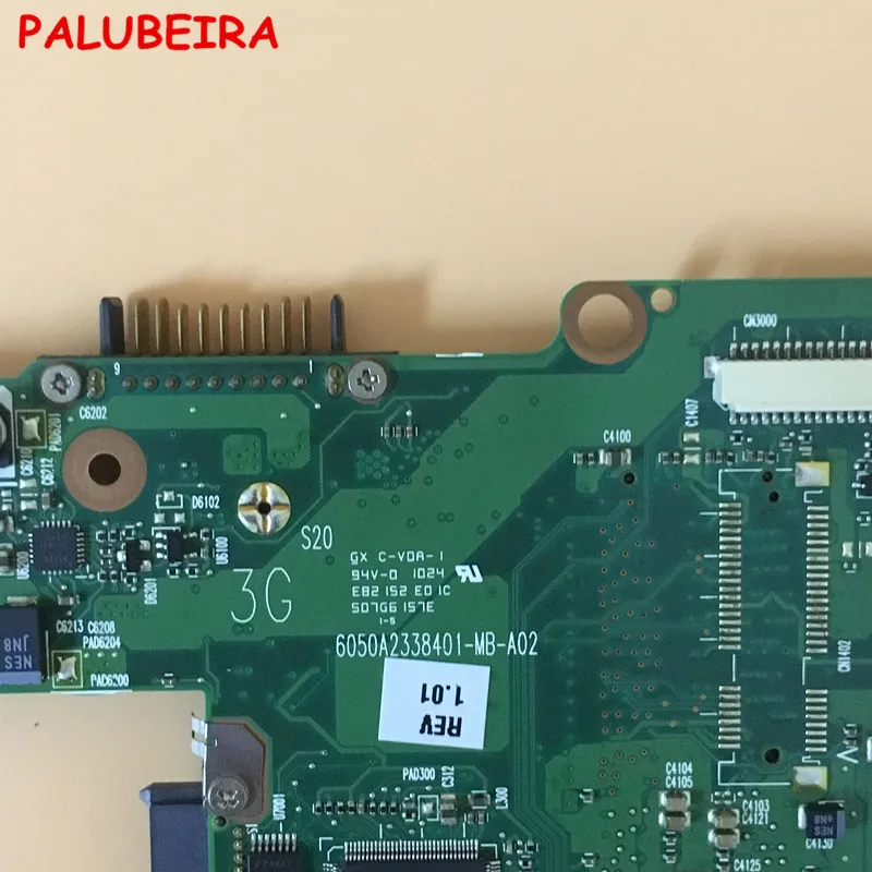 Материнская плата для ноутбуков Toshiba L630 L635 6050A2338402 MB A02 HM55 DDR3|Материнские платы
