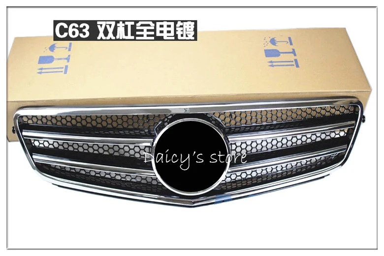 W204 c класс передний бампер Гриль Центральная решетка для Mercedes Benz C180 C200 C260 C300 (не C63