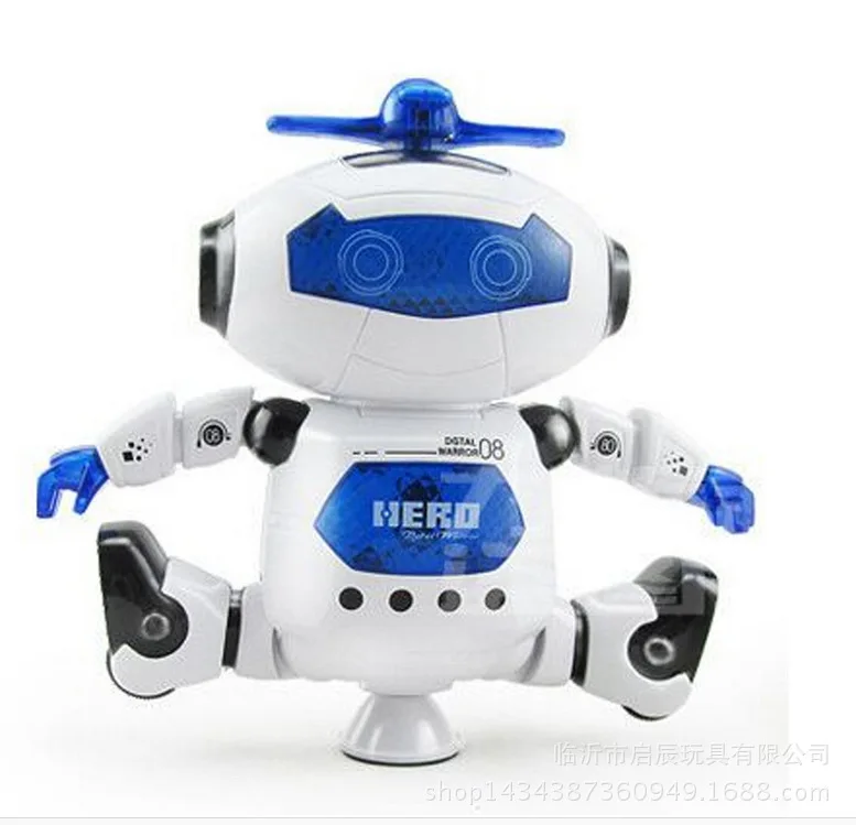 Новинка 2016 Электрический робот-Танцевальный аппарат с поворотом на 360 градусов