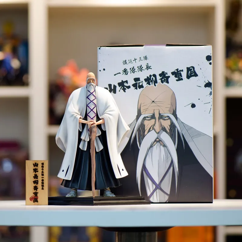 Статуя BLEACH Soul society бюст Yamamoto Genryuusai Shigekuni полноразмерный портрет GK 23 см фигурка игрушка коробка D684