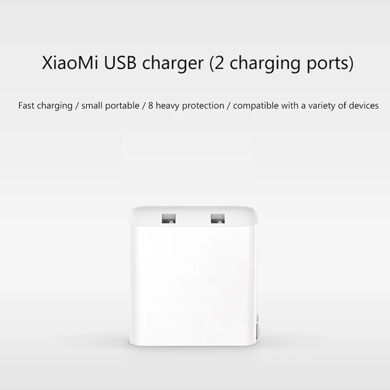 Оригинальное настенное зарядное устройство Xiaomi 40 Вт 4 порта для быстрой зарядки