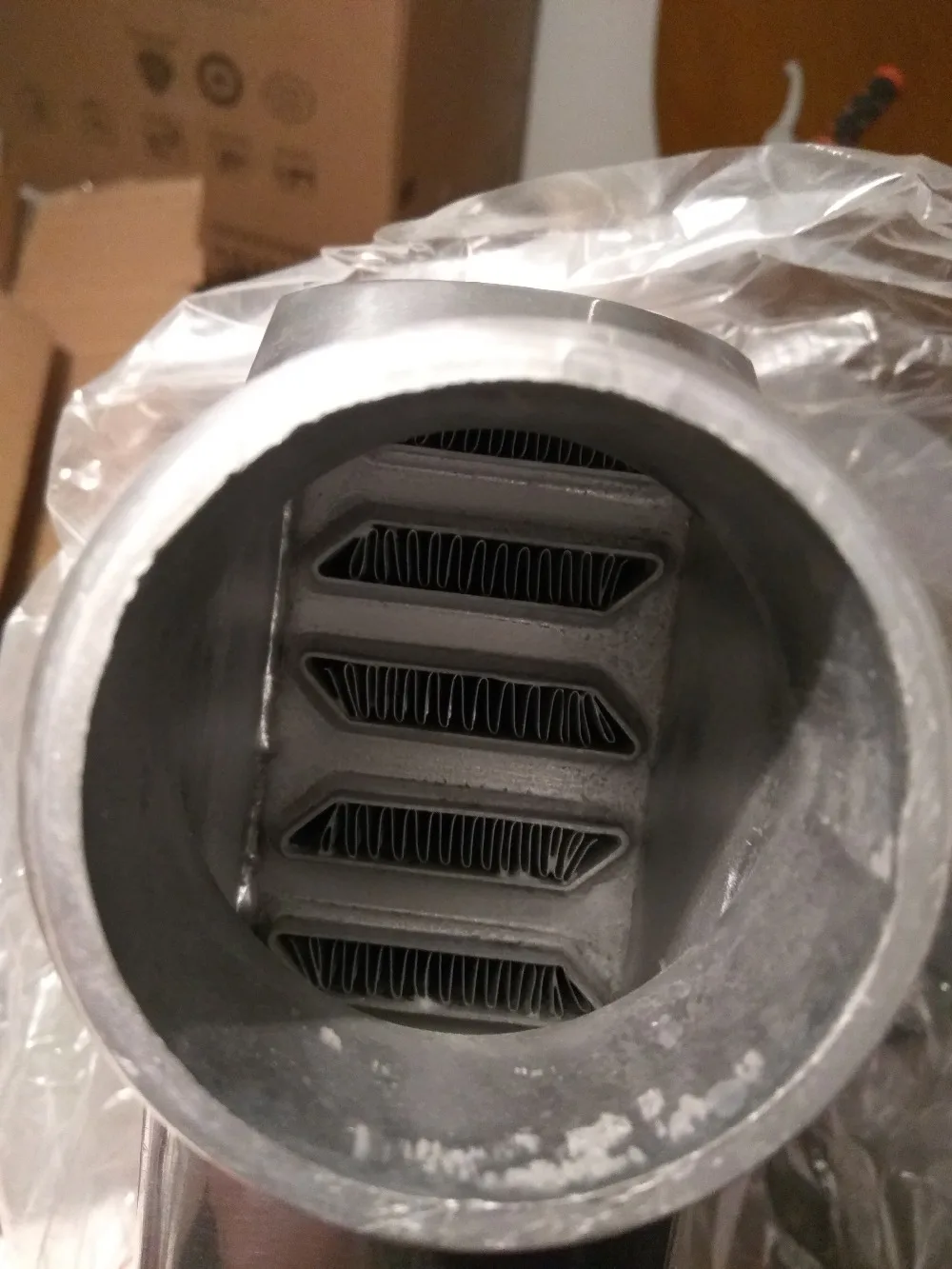 Universal intercooler coresize:510x230x65mm Delta tube fin style | Автомобили и мотоциклы