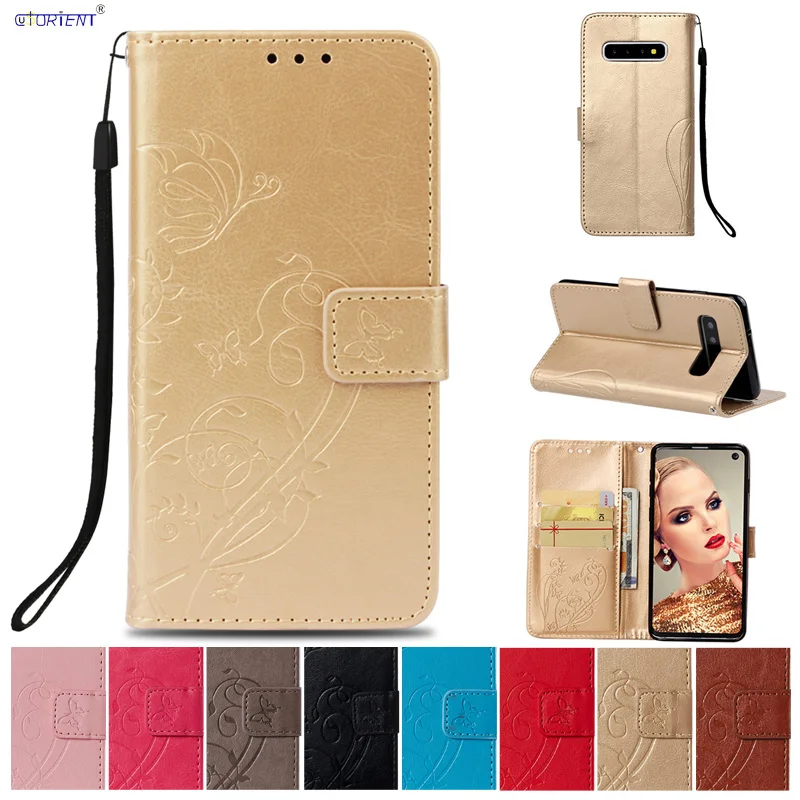 Чехол книжка для Samsung Galxy S10 чехол Кошелек из искусственной кожи S 10 SM G973F/DS G973F чехлы