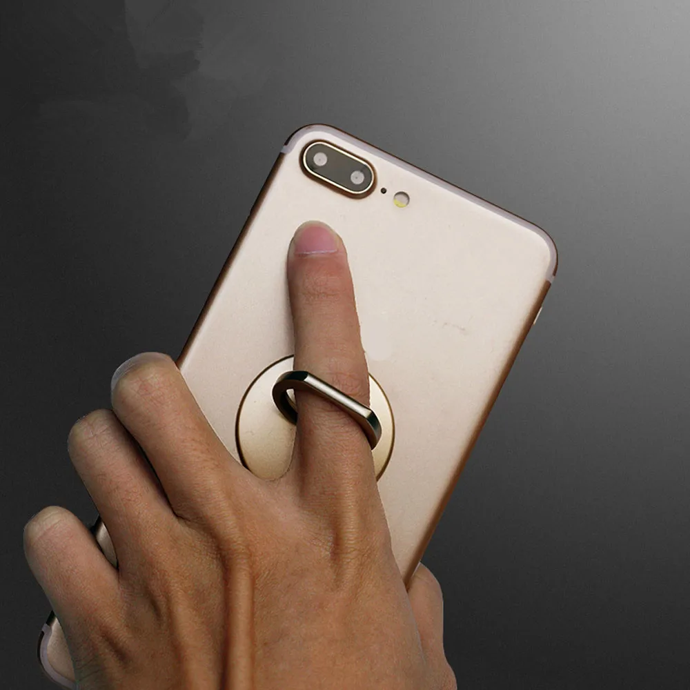 Держатель подставка на палец для мобильного телефона iPhone X 8 7 6 S Plus 5S смарт телефон