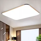 Ультратонкий Светодиодный потолочный светильник, современная лампа для гостиной, спальни, кухни с поверхностным креплением и дистанционным управлением