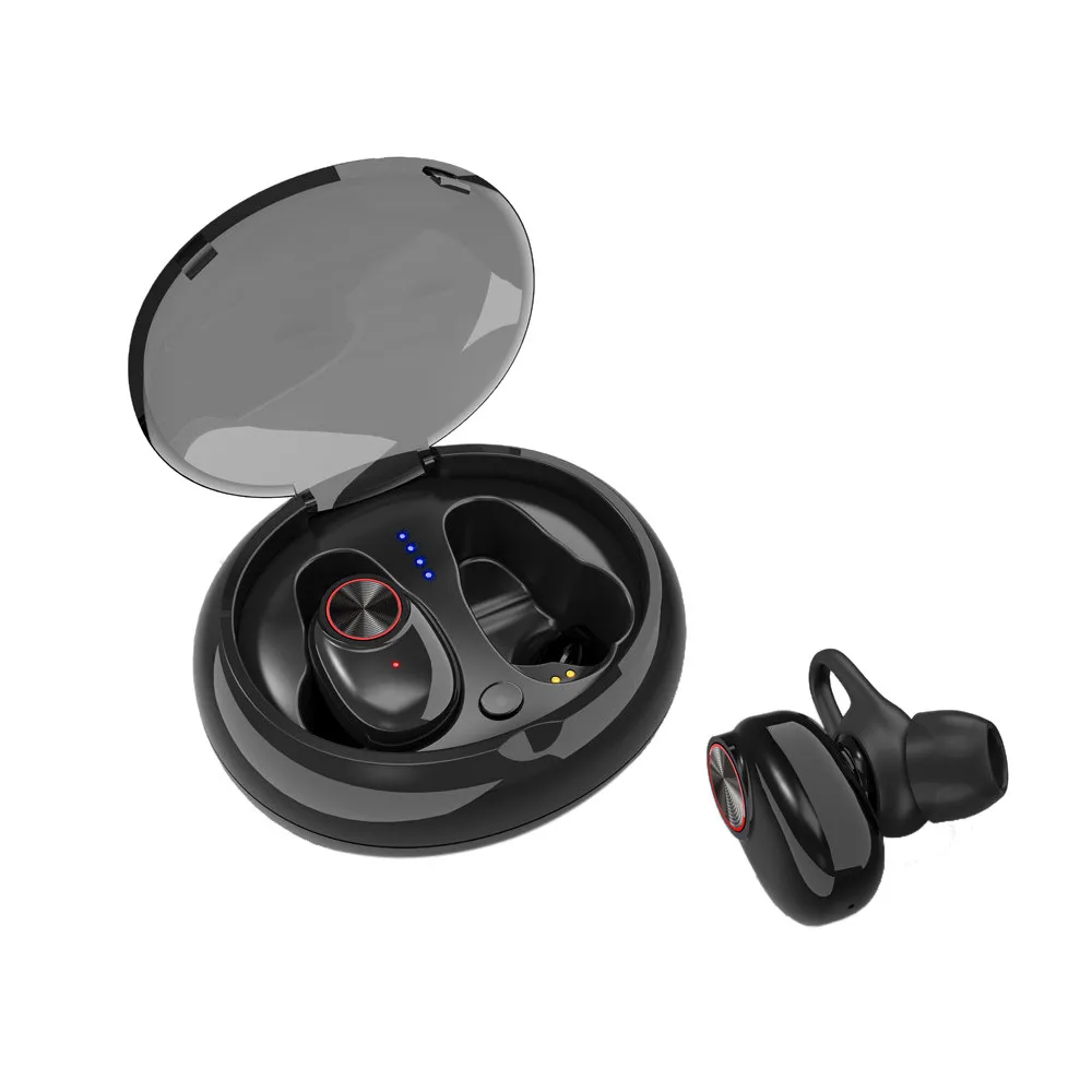 V5 наушники вкладыши TWS Bluetooth гарнитура Беспроводной Earbus с поддерживающими