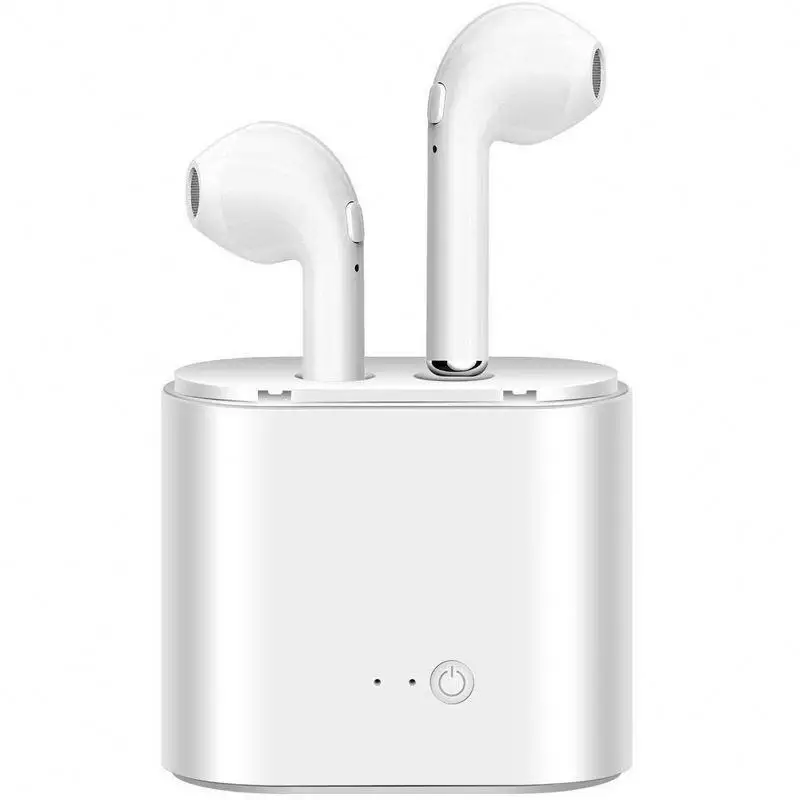 I7s мини-наушник bluetooth TWS стерео наушники беспроводные наушники с зарядным устройством микрофон для всех смартфонов PK i10s i12s - Цвет: Белый