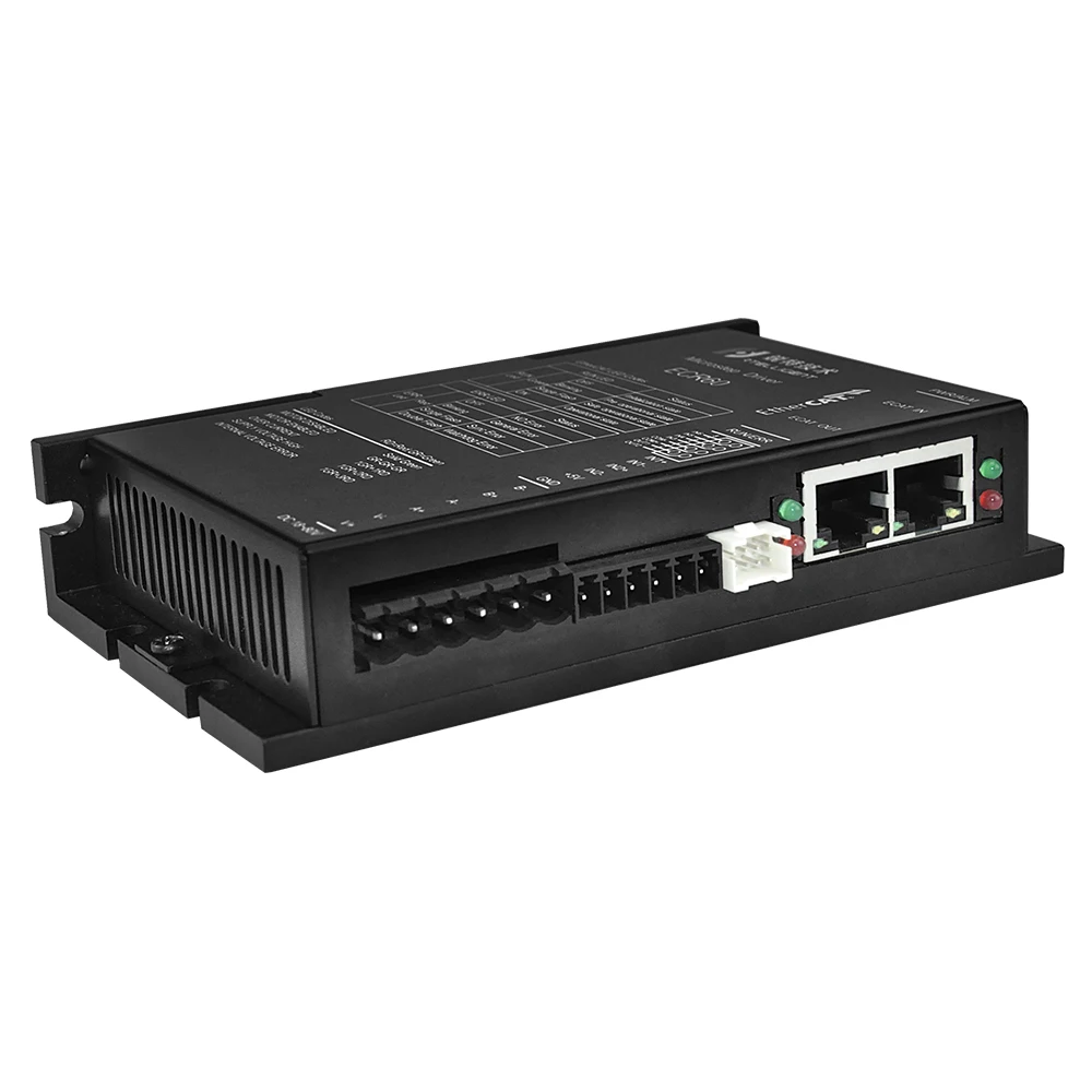 Заводской магазин Nema 23 Высокоскоростной Ethernet Fieldbus Тип замкнутый контур шаговый Драйвер поддерживает COE(CANopen по Ethernet Cat) протокол