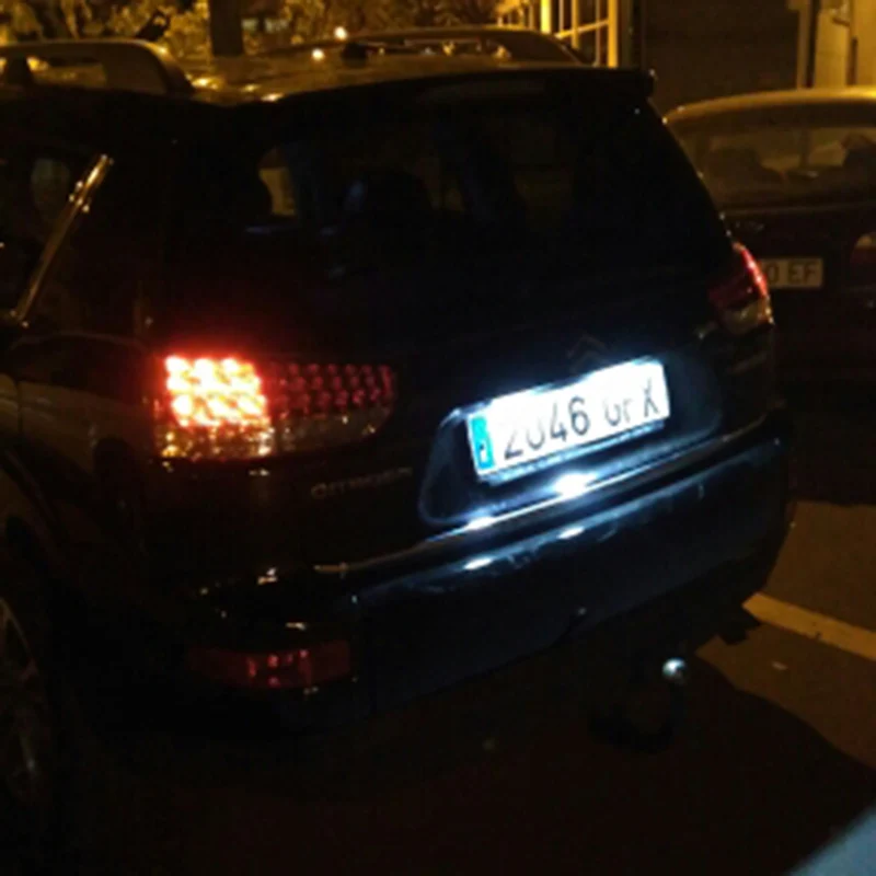 2шт W5W LED T10 Canbus лампы 4014 автомобиль 168 194 светильник номерного знака Лампа 12В для