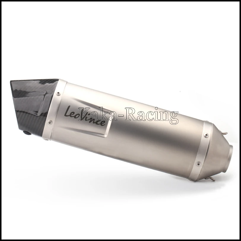 Универсальный глушитель выхлопной трубы мотоцикла Leovince для Duke 125 250 RC 390 CBR 600 1000 GSXR