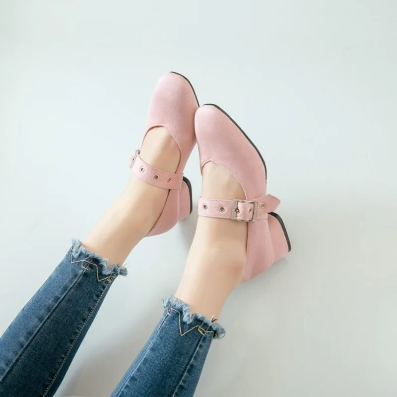 Женские туфли с квадратным носком размеры 34 48|women mary jane shoes|mary shoeswomen janes |