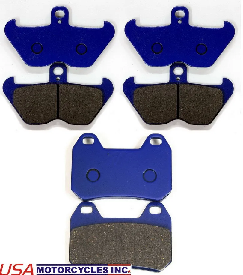 

1 The set(2 front + 1 rear)(6PCS)BRAKE PADS Set Case for BMW K1200LT 97-00 K1200 NO SPRINGS