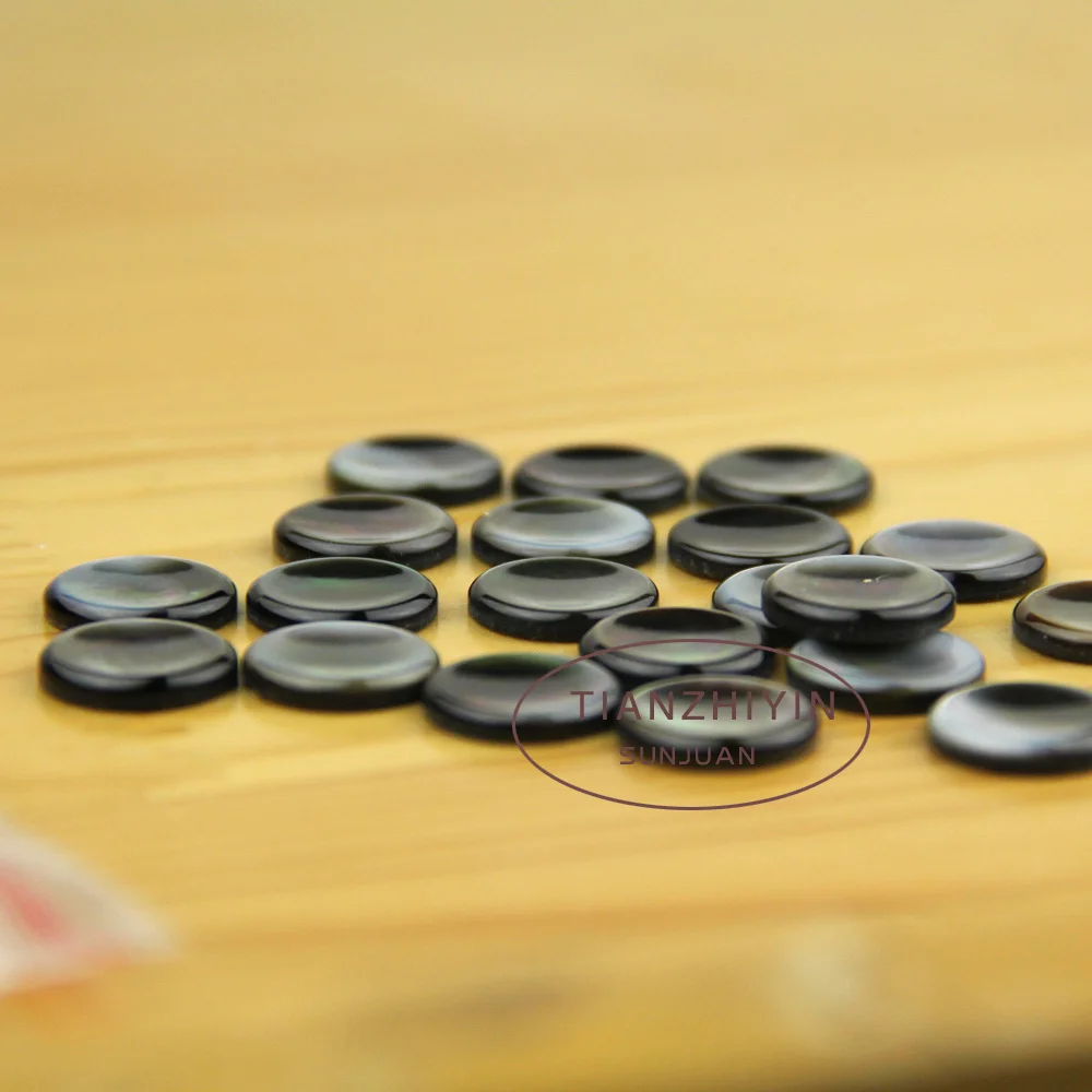 

9pcs trumpet finger key buttons for repairing parts new Abalone shell