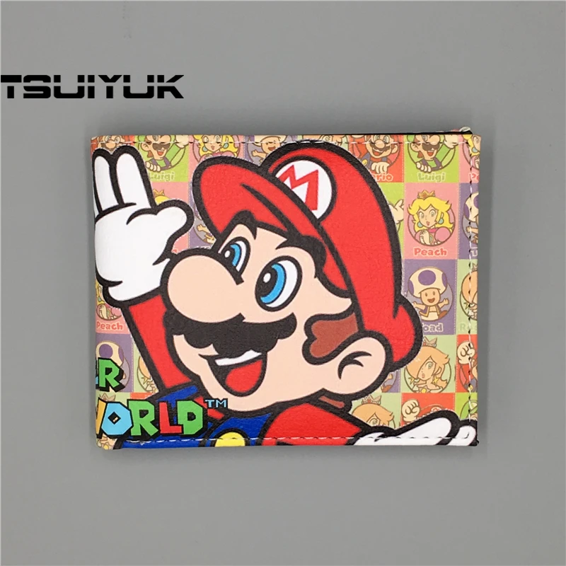 2019 Новое поступление горячая Распродажа кошельки SUPER MARIO BROS. Caroon kawaii короткие