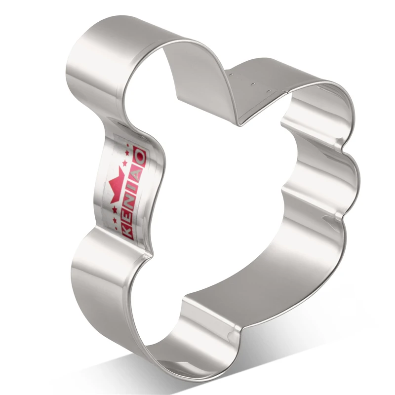 

KENIAO Thumbs Up Cookie Cutter for Kids Birthday Party - 7.2 x 9 cm - Biscuit and Fondant Cutter - Stainless Steel