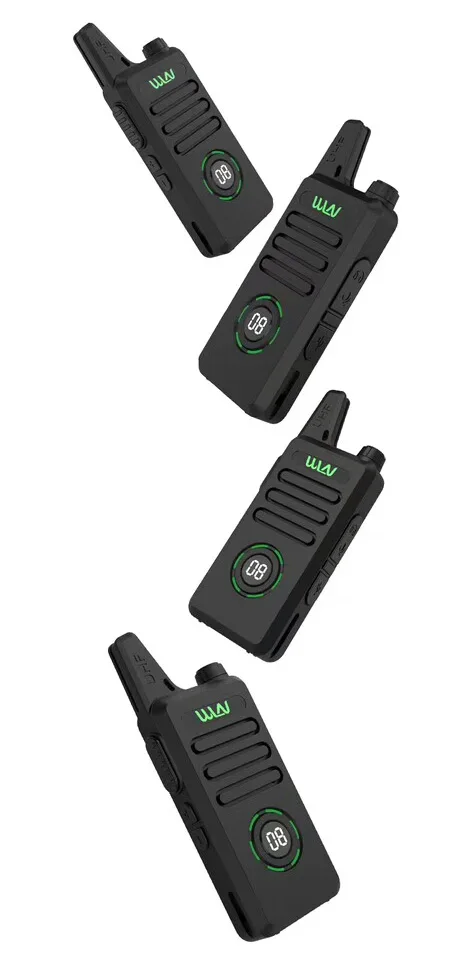 4 шт. Мини Портативная рация UHF 5 Вт Любительское радио KD-C1 plus RT22 Plus Портативная радиостанция Conmunicator трансивер радиоприемник