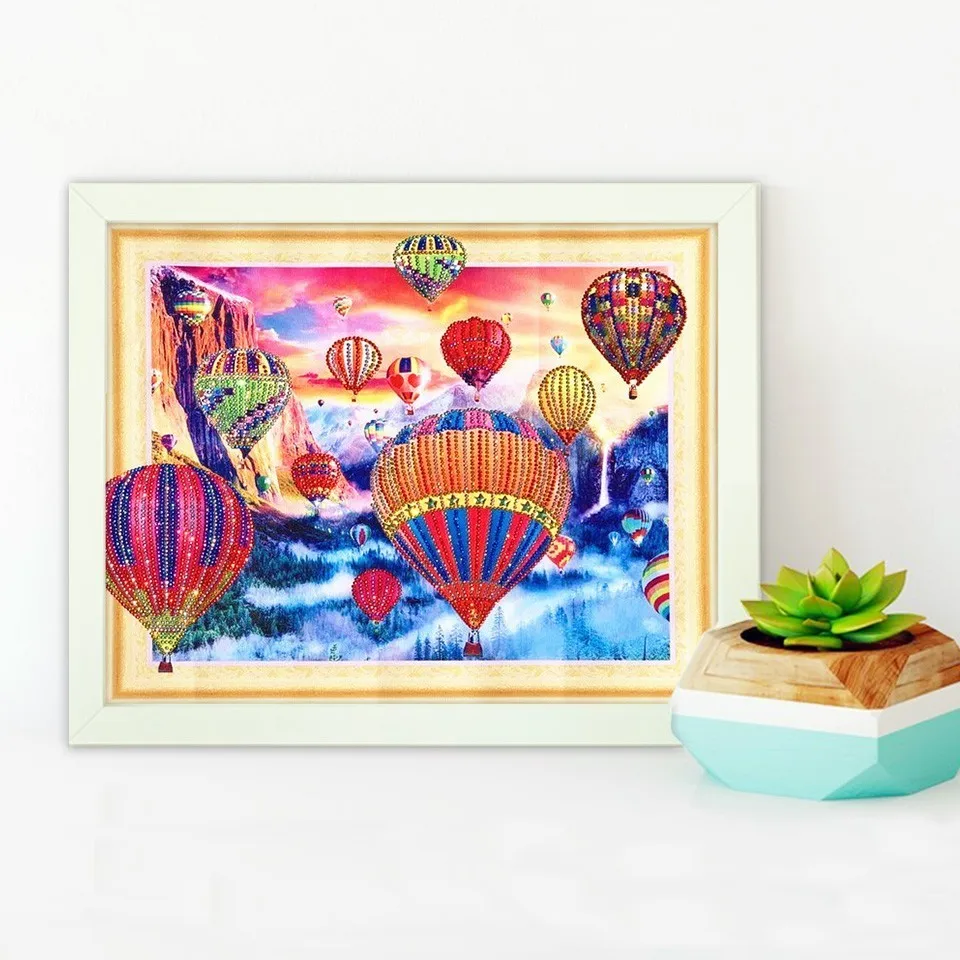 Evershine 5D DIY Алмазная мозаика специальная форма воздушный шар вышивка частичная