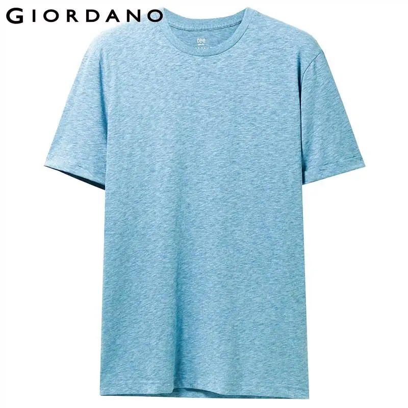 Giordano мужская футболка bamboo с круглым воротом и короткими рукавами из натурального