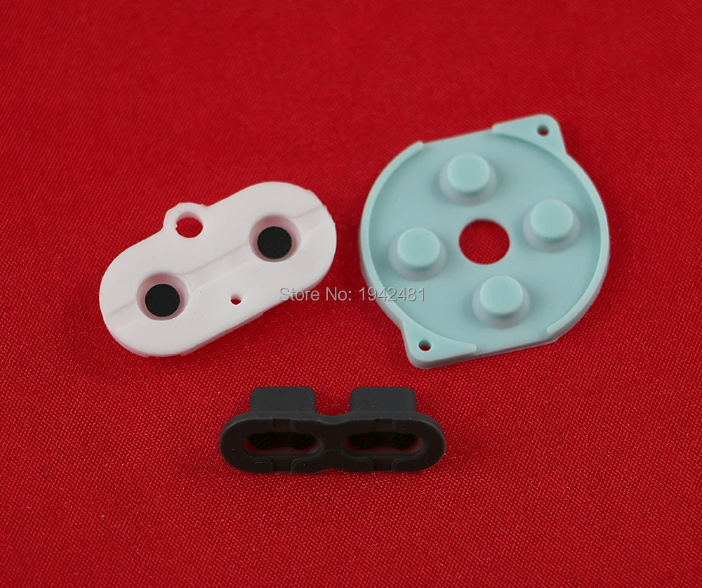 5 комплектов резиновый проводящий кнопки A B Start D pad для GameBoy Pocket GBP проводящая