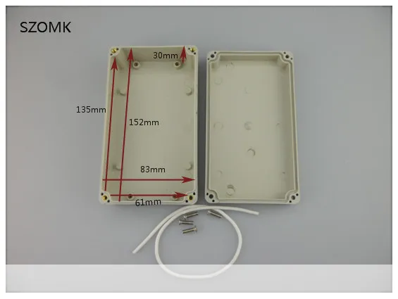 Diy Пластиковый корпус для pcb инструмента коробка переключатель чехол Корпус