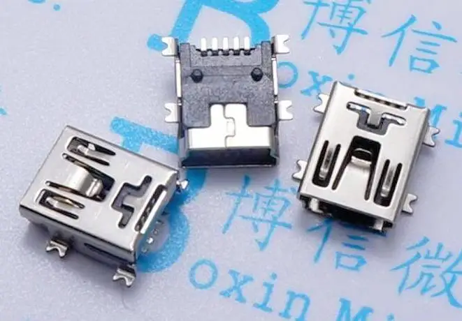 10 шт. мини USB разъем SMD интерфейс передачи данных 5 контактов игл микро usb