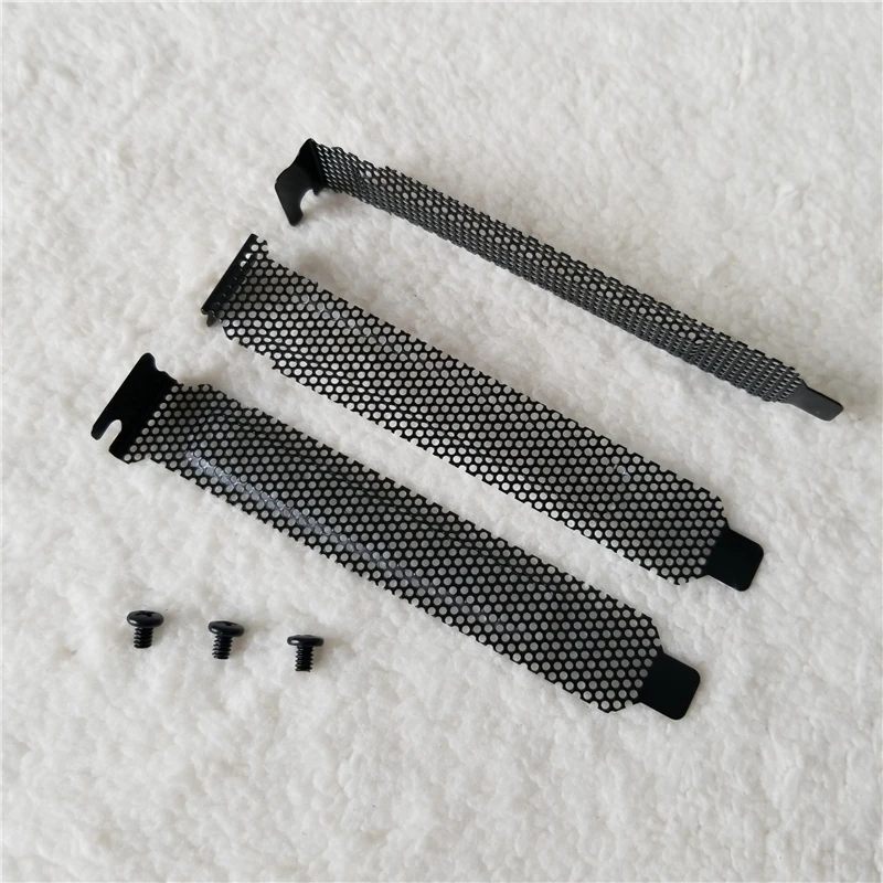 5pcs/lot Computer Case Chassis PCI Ventilation Baffle Cooling Dustproof Cover with Scews Black/Red |
