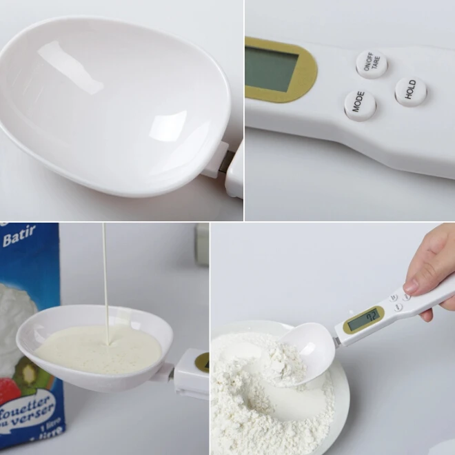 

Digital measuring spoons with scale for cooking new kitchen scale tools ss946