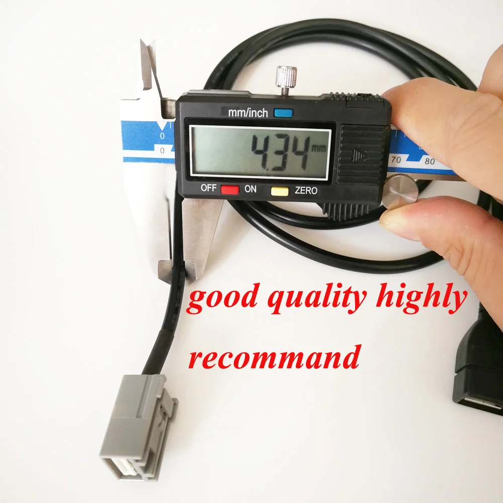 

Biurlink 5Pcs Car Audio USB Cable Adapter For Honda Mitsubishi 2009 Onward Audio Media Music Interface Car Accessory