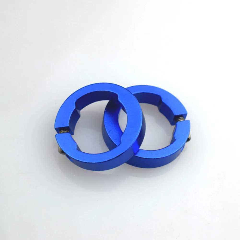 Lock Rings Stable For Bicycle Grips Aluminum Alloy Bike Parts Fashionable Durable Replacement 8mm Bar End Round Multi Colored | Спорт и
