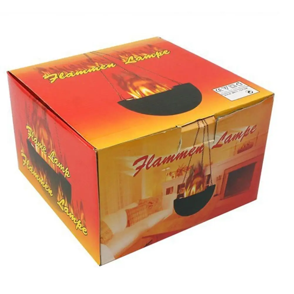 SOLLED забавная креативная лампа с искусственным огнем светильник украшение для