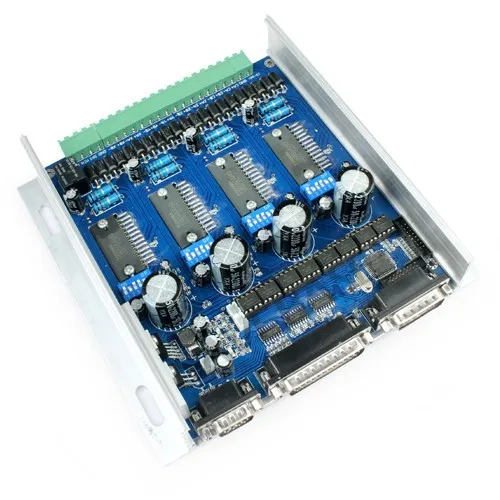 SAVEBASE ЧПУ Комплект 4 оси TB6560 Драйвер & Коробка Клавиатура Дисплей 2.1Nm Nema 23 Шаговый