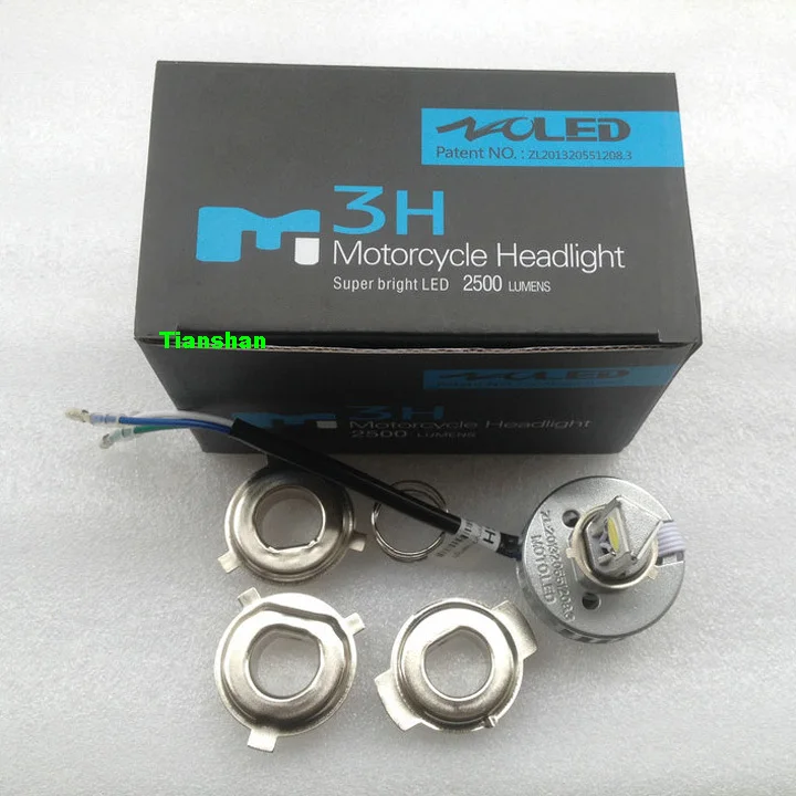Universal H4 LED Motorcycle Headlight 