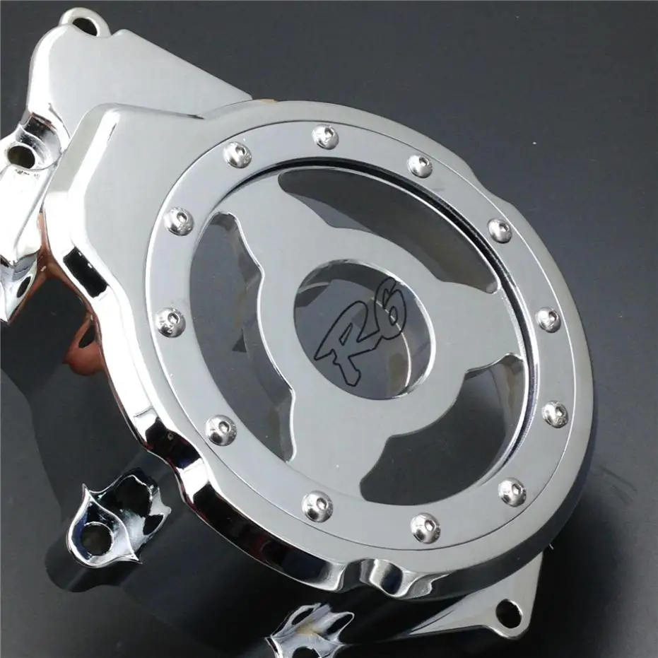 Для 06-14 Yamaha YZFR6 YZF R6 YZF-R6 крышка двигателя Stator чехол Защита двигателя сбоку Щит протектор 2006 2007 2008 2009