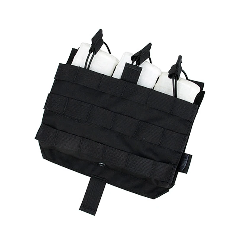 Black TMC тройной TY 556 Mag Чехол для AVS JPC2.0 тактический MOLLE панель Подсумок Cordura 2733 - Цвет: Black