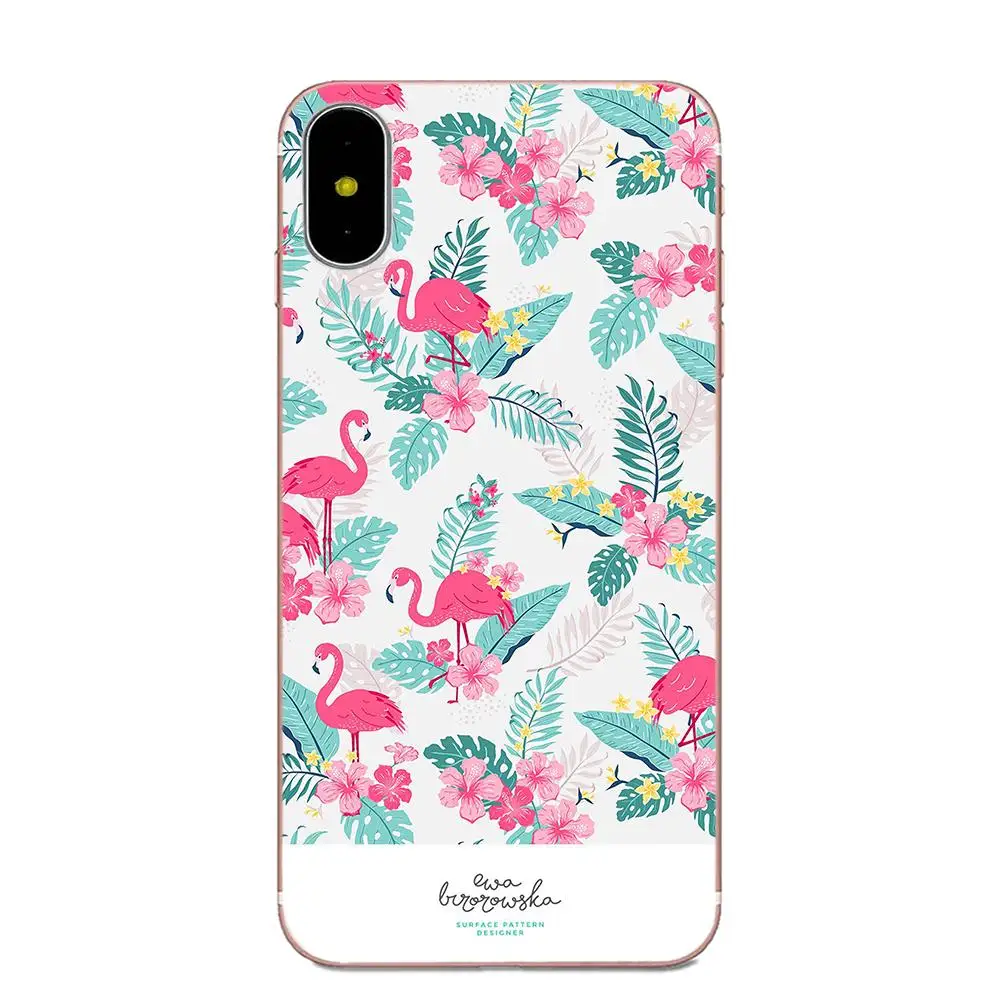 Soft Cell случае Тропических птиц цветочный для Xiaomi Note 3 4 mi 4C 4i 5 5S 5X6 6X A1 Max x