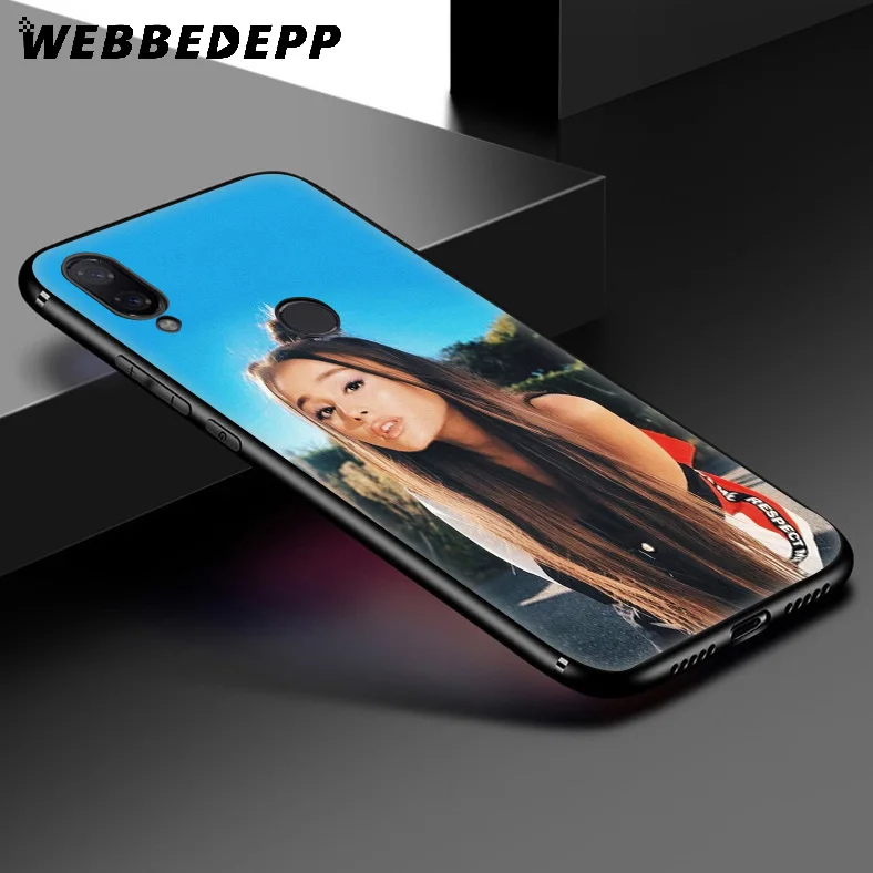 WEBBEDEPP Ariana Grande сексуальный мягкий чехол для Xiaomi Redmi K20 7A 4A 4X5 5A 6 6A S2 Note 8 7 Pro Plus Prime |