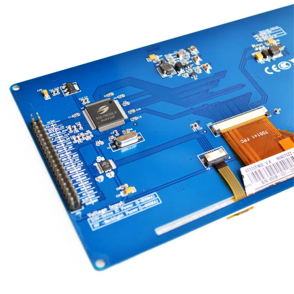 7 &quotTFT ЖК дисплей SSD1963 модуль Дисплей + сенсорный экран Панель Экран адаптер PCB со