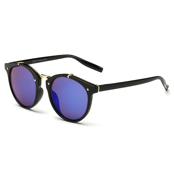 Роза конфеты Бразилия Горячие круглый Солнцезащитные очки для женщин милый