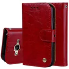 J1 Mini Prime кожаный чехол-книжка с бумажником для samsung galaxy j1 mini prime J106, чехол с функцией подставки и слотами для карт