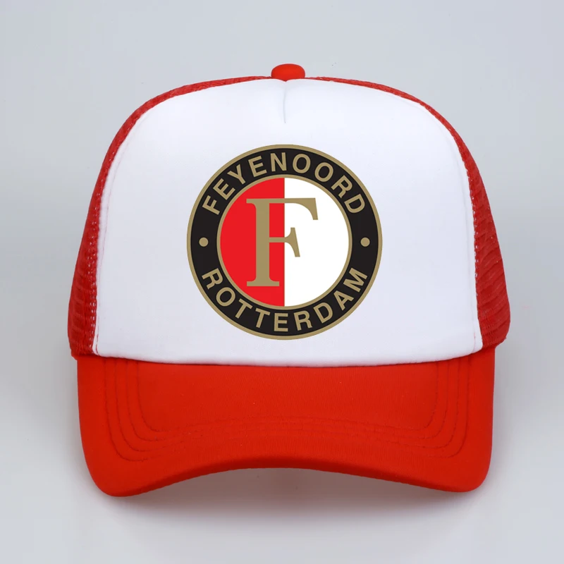 Модная бейсбольная кепка Feyenoord, летняя, крутая, сетчатая Кепка для водителя грузовика, женская, мужская, с принтом, Feyenoord, Роттердам, Snapback, кепка, bone gorras