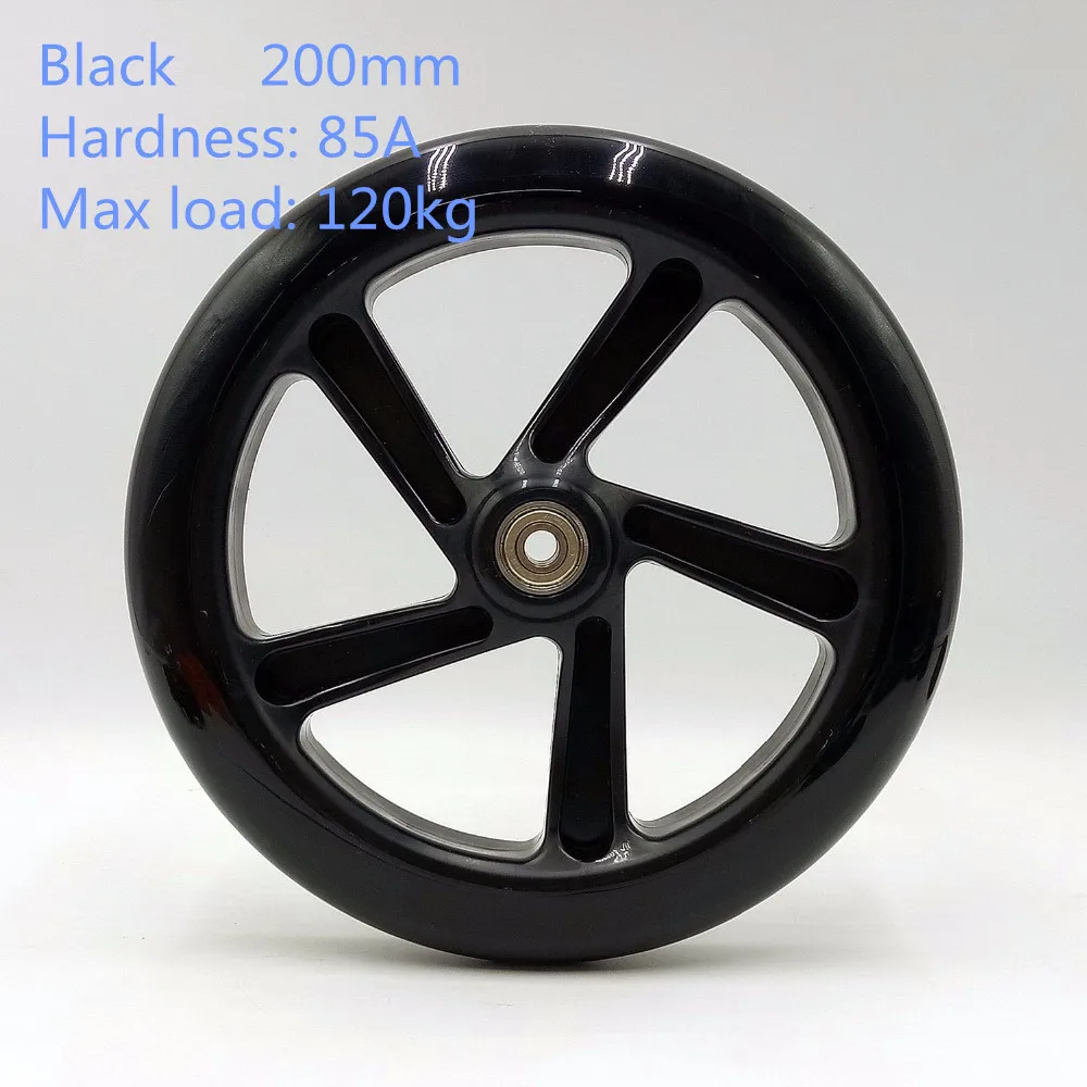 2 шт. детские коньки из ПУ кожи 200 х40 мм|scooter wheel|pu wheelpu scooter wheels |